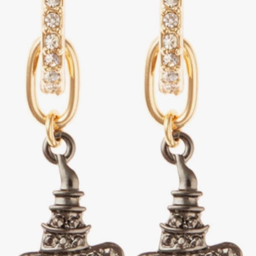 8 other reasons Oblong mini hoop with Elphaba charms - Picture 6 of 6